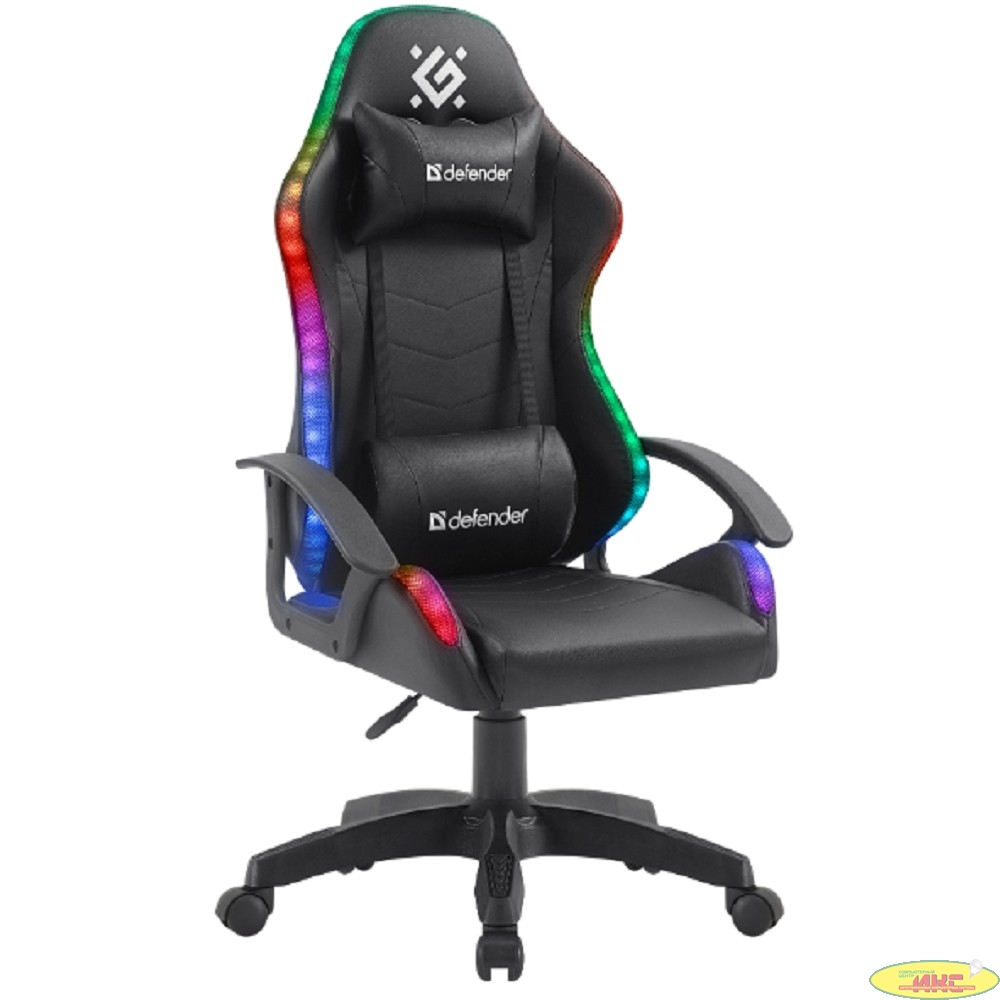 Игровое кресло Factor X RGB,Черный,класс 2,PU DEFENDER