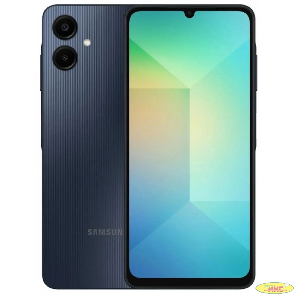 Samsung Galaxy A06 SM-A065F 6+128Gb черный моноблок (SM-A065FZKHCAU)