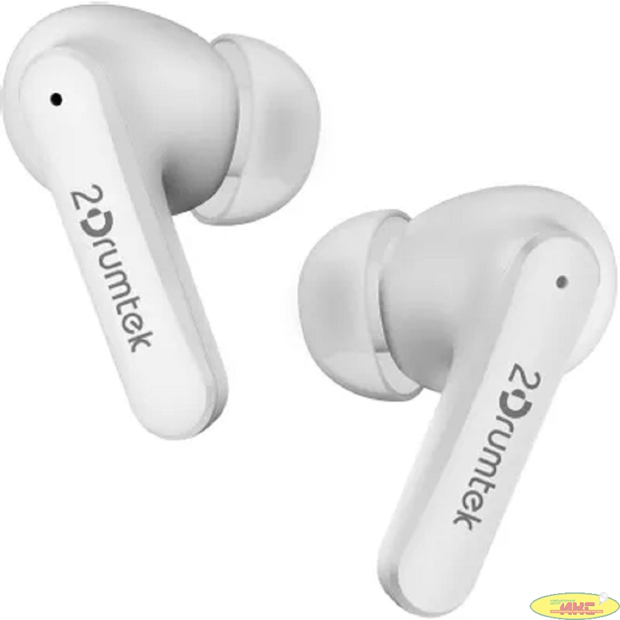 A4Tech 2Drumtek B25 TWS белый беспроводные bluetooth в ушной раковине (B25 GRAYISH WHITE)