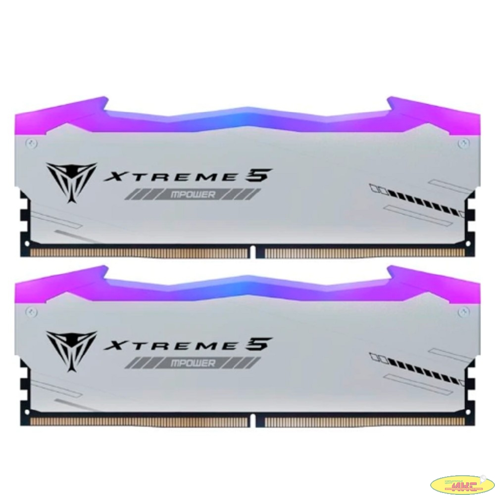 Память DDR5 2x16GB 6000MHz Patriot PVXR532G60C30KM Viper Xtreme 5 RGB RTL Gaming PC5-48000 CL30 DIMM 288-pin 1.35В с радиатором Ret