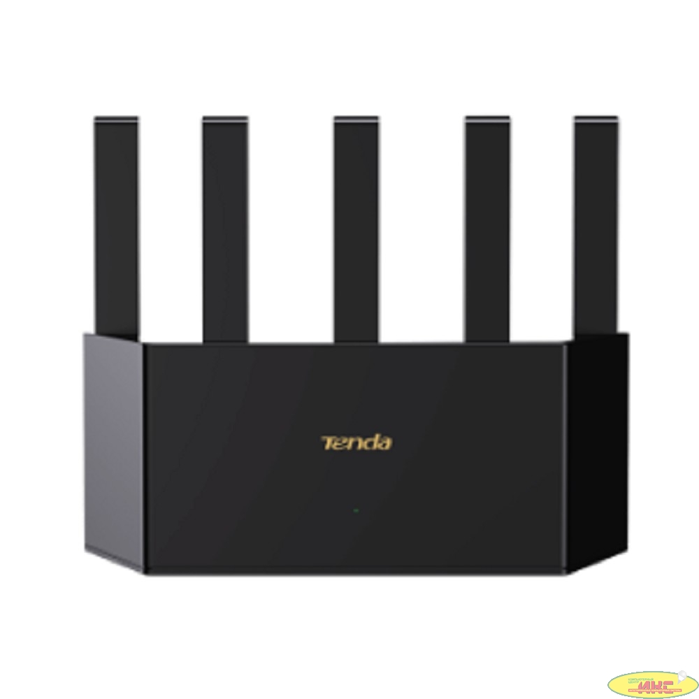 TENDA TX2L Pro двухдиапазонный Wi-Fi 6 роутер AX1500, до 300 Мбит/с на 2,4 ГГц + до 1201 Мбит/с на 5 ГГц, LAN 3 x 1Гбит/с, WAN 1 x 1Гбит/с, 5 антенн