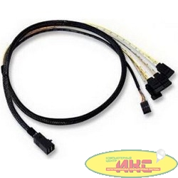 Lsi ACD-SFF8643-SATASB-10M  Кабель , INT SFF8643-to-4*SATA+SB ( HDmSAS -to- 4*SATA+SideBand internal cable) 100cm[6705050100]