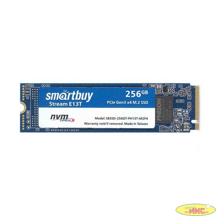 Smartbuy M.2 SSD 256Gb Stream E13T SBSSD-256GT-PH13T-M2P4 