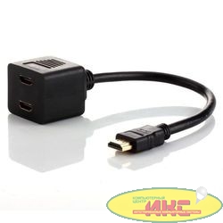 Rexant (17-6832) ПЕРЕХОДНИК шт.HDMI - 2гн.HDMI (провод) GOLD 