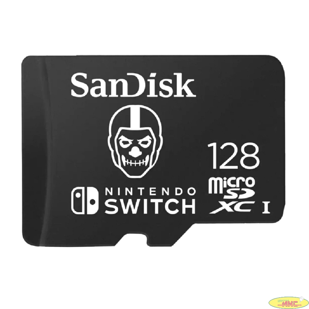 Флеш карта microSD 128GB SanDisk microSDXC Class 10 UHS-I A1 C10 V30 U3 for Nintendo Switch 100/90 MB/s