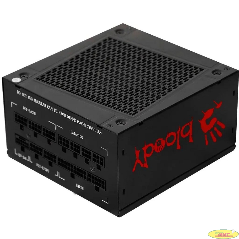 Bloody BD-PS1000G-M ATX 1000W 80+ gold (20+4pin) APFC 140mm fan 12xSATA Cab Manag RTL