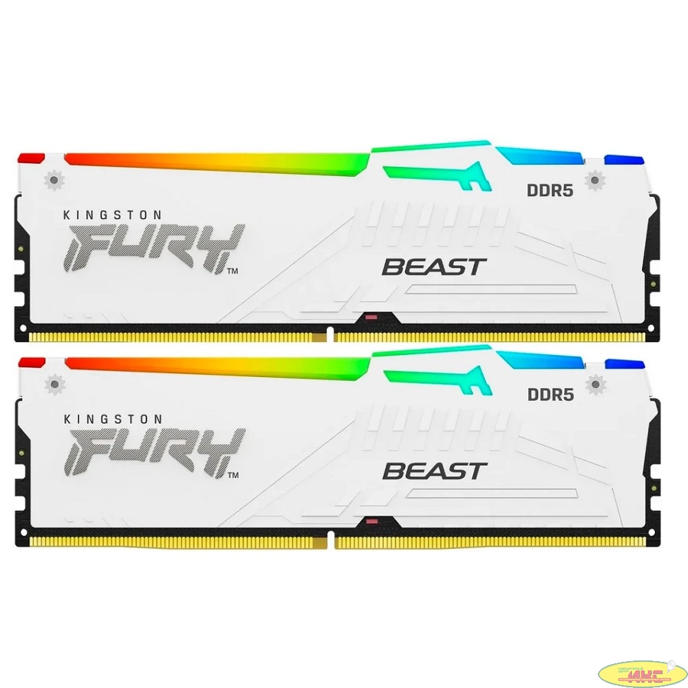 Kingston 64GB 6400MT/s DDR5 CL32 DIMM (Kit of 2) KF564C32BWAK2-64