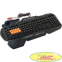 Keyboard A4Tech Bloody B318 Black USB Multimedia Gamer LED (подставка для запястий) [326276]