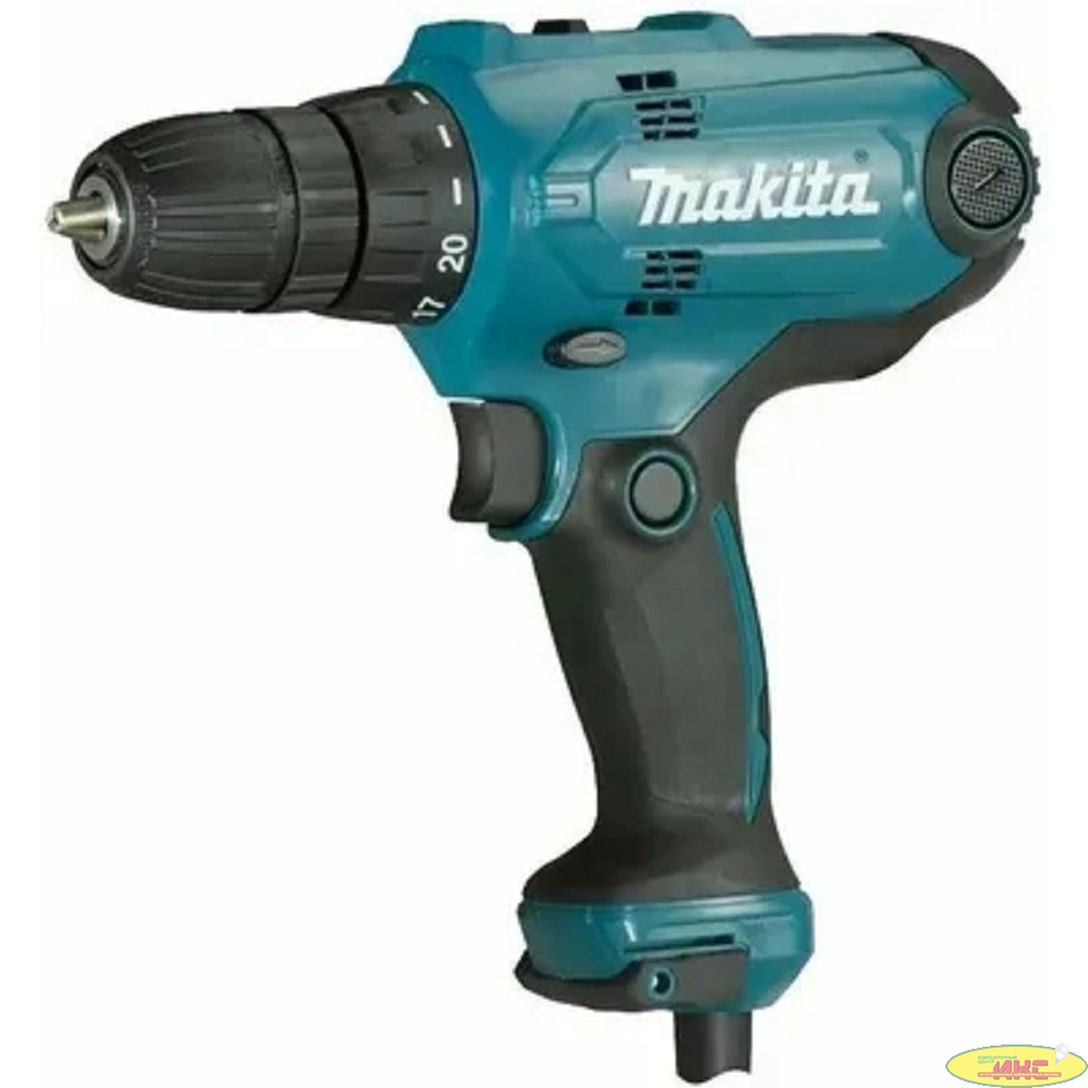 Дрель-шуруповерт Makita DF0300X1 320Вт патрон:быстрозажимной