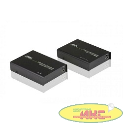 ATEN/­VANCRYST VE812-AT-G Удлинитель, HDMI, 100 метр., 1xUTP Cat5e, HDMI+RJ45, F, без шнуров, 2x Б.П. 220> 5.3V, (по витой паре;до 4kx2k 60Hz;HDTV 480p/­720p/­1080i/­1080p;HDCP)