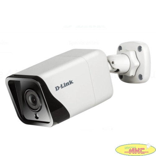 D-Link DCS-4714E/UPA/A1A 4 Мп внешняя сетевая камера с ИК-подсветкой до 30 м, PoE, WDR и слотом microSD (адаптер питания в комплект поставки не входит)