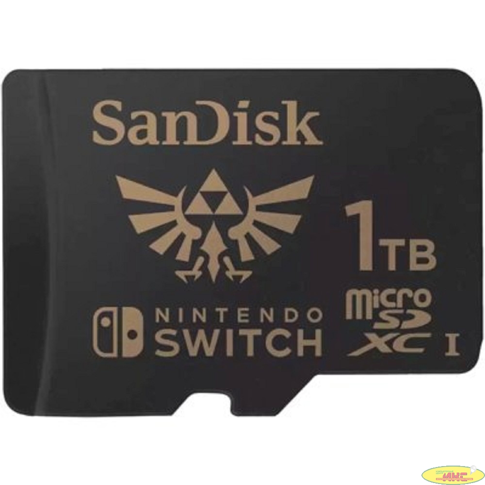 Карта памяти SanDisk Nintendo MicroSDXC UHS-I card for Nintendo Switch, Zelda Edition- 1TB, Up to 100MB/s read; up to 90MB/s write