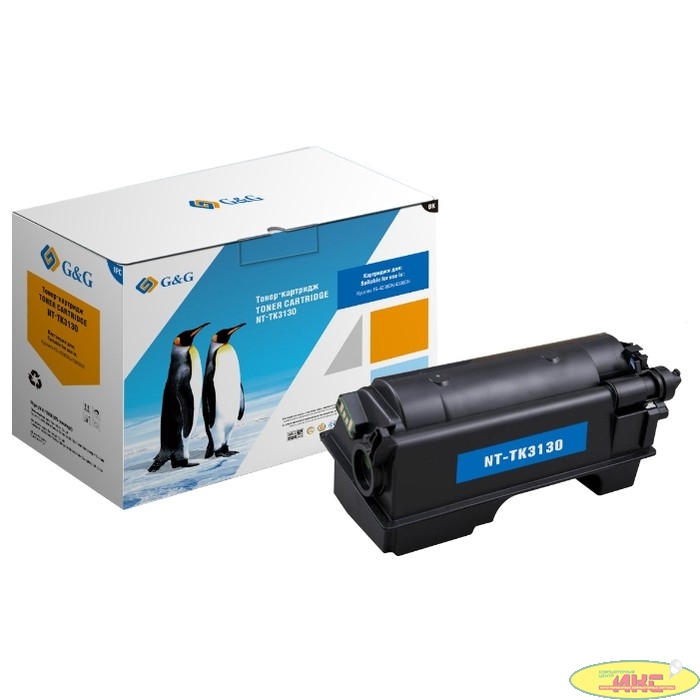 Картридж лазерный G&G NT-TK3130 черный (25000стр.) для Kyocera FS-4200DN/4300DN