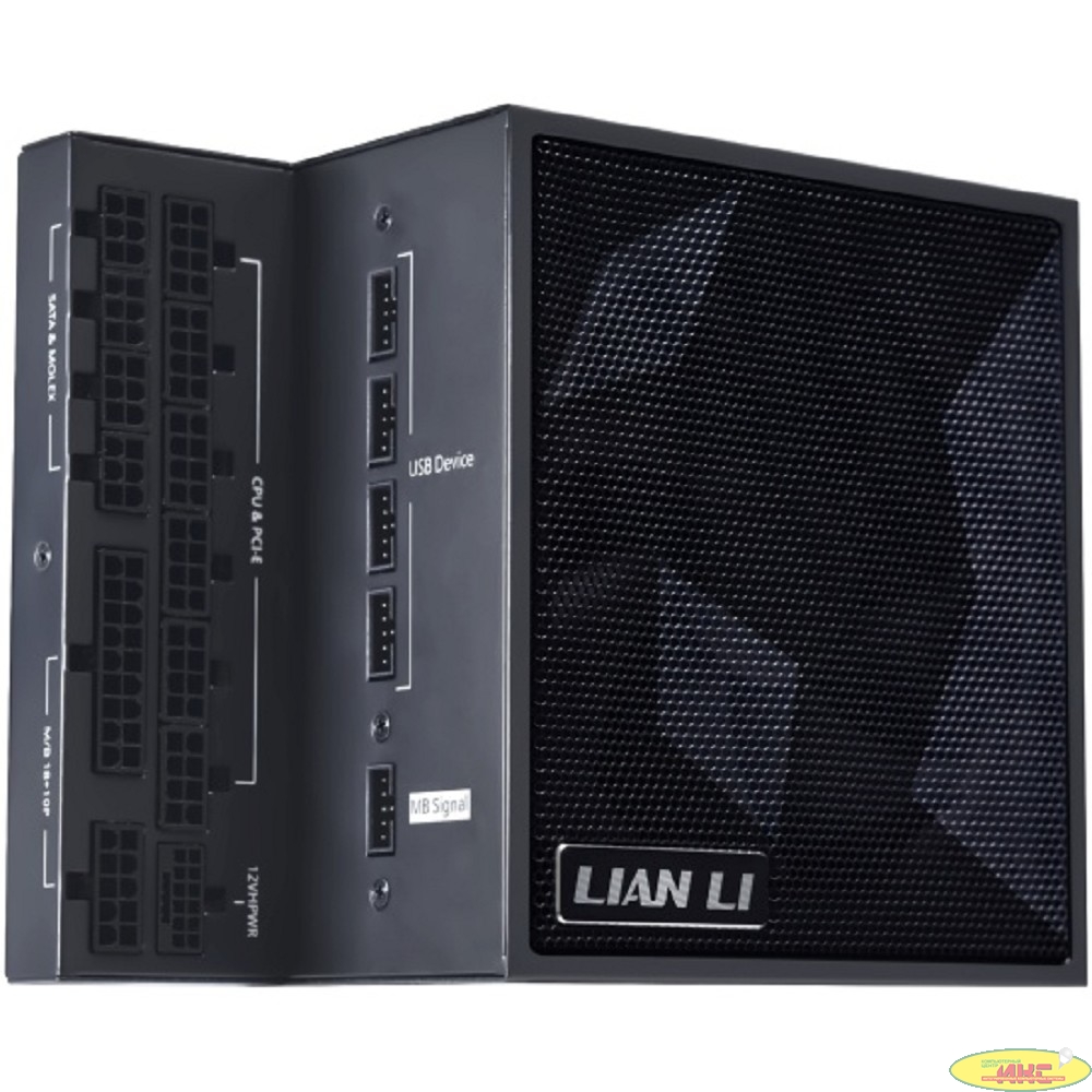 Lian Li  Блок питания  EG0850 / Black / ATX 3.1, 850W, 80 PLUS Platinum, PCIe 5.1, APFC, USB HUB, 120mm FDB Fan, Fully Modular / G9P.EG0850.BE00.RU