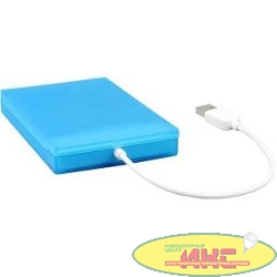 AgeStar SUBCP1 BLUE Внешний корпус 2.5" SATA HDD/SSD AgeStar SUBCP1 (BLUE) USB2.0, пластик, синий, безвинтовая конструкция (10612)