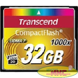 Compact Flash 32Gb Transcend, High Speed (TS32GCF1000) 1000-x