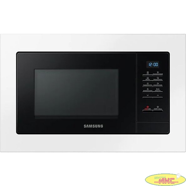 Микроволновая печь Samsung MS20A7013AL/BW 20л. 850Вт белый/черный (встраиваемая)