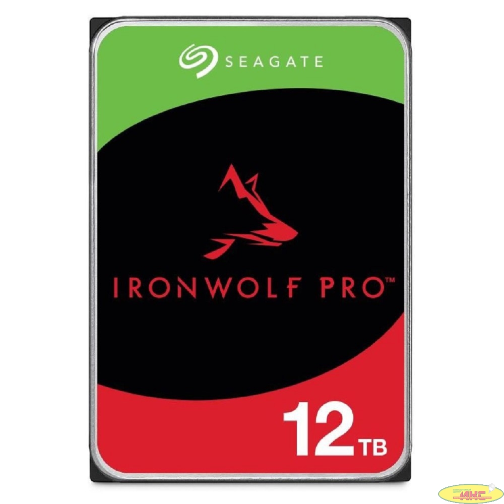 Жесткий диск Seagate SATA-III 12Tb ST12000NT001 NAS Ironwolf Pro 512E (7200rpm) 256Mb 3.5"