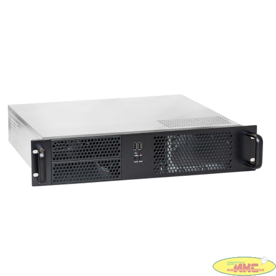 Exegate EX284978RUS Серверный корпус ExeGate Pro 2U650-08 <RM 19", высота 2U, глубина 650, БП 600ADS, 2*USB>