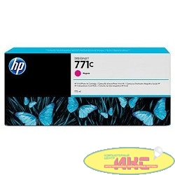 HP B6Y09A Картридж №771, Magenta {Designjet Z6200, Magenta (775ml)}