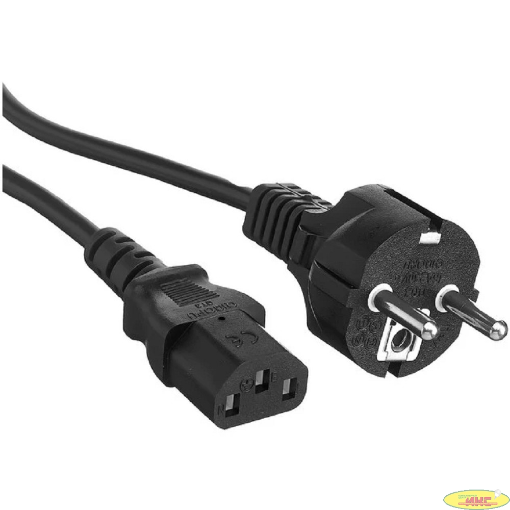 Exegate EX297801RUS Кабель питания Special PC-10S (Евровилка Schuko->C13, 3*1.0mm2, CCA, черный, 10м)