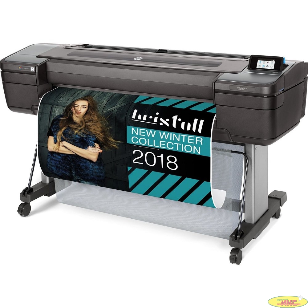 HP DesignJet Z9+ PS (44",9 colors, pigment ink, 2400x1200dpi,128 Gb(virtual),500 Gb HDD, GigEth/host USB type-A,stand,single sheet and roll feed,autocutter, PS, 1y warr)