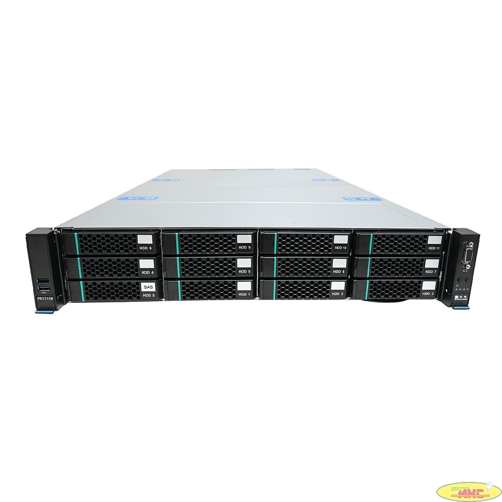 Hiper 2212R2 Server Chassis HIPER 2212R2 2U/2x LGA3647/16x DDR4 /12x3.5 SAS/SATA/1x IPMI/1x PCIE x16/2x PCIE x8/1x OCP 3.0 x16/1GbE DP RJ45/rails/2x 800W