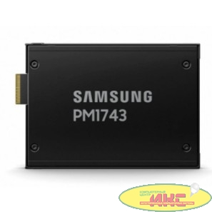 Твердотельный накопитель/ Samsung SSD PM1743, 1920GB, U.3(2.5" 15mm), NVMe, PCIe 5.0 x4 R/W 14000/3000MB/s, IOPs 2 000 000/150 000, TBW 3504, DWPD 1 (12 мес.)