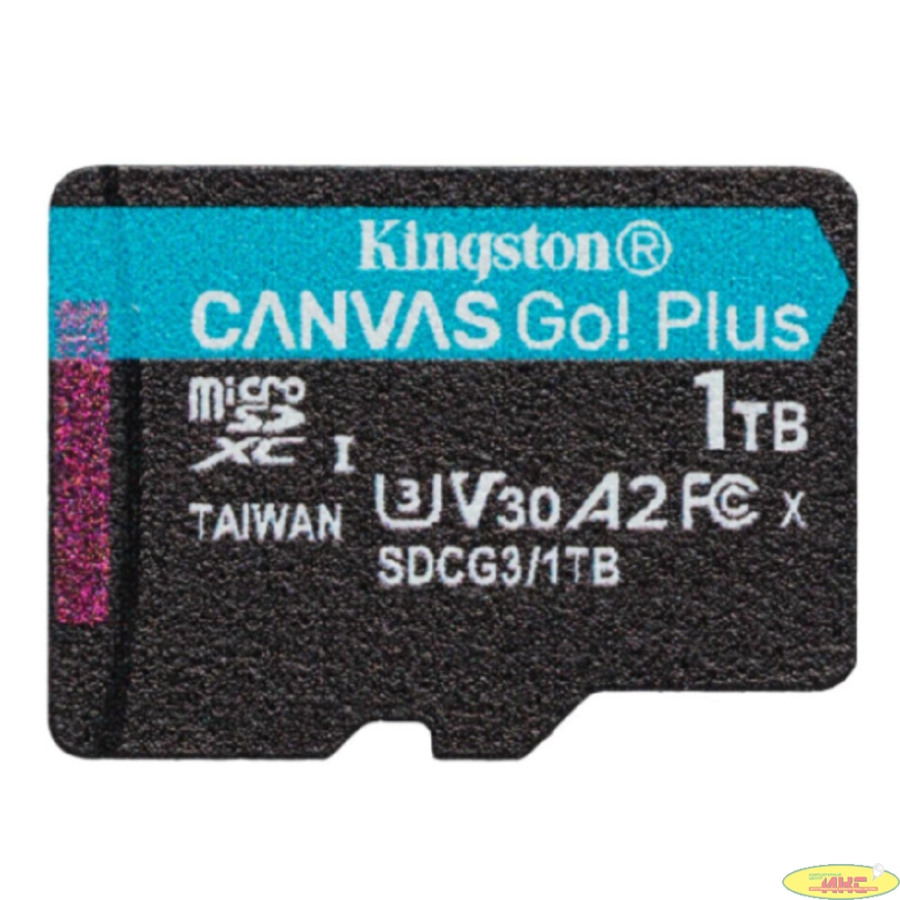 Карта памяти Kingston 1TB microSDXC Canvas Go Plus 170R A2 U3 V30 Card W/O ADP/ Kingston 1TB microSDXC Canvas Go Plus 170R A2 U3 V30 Card W/O ADP