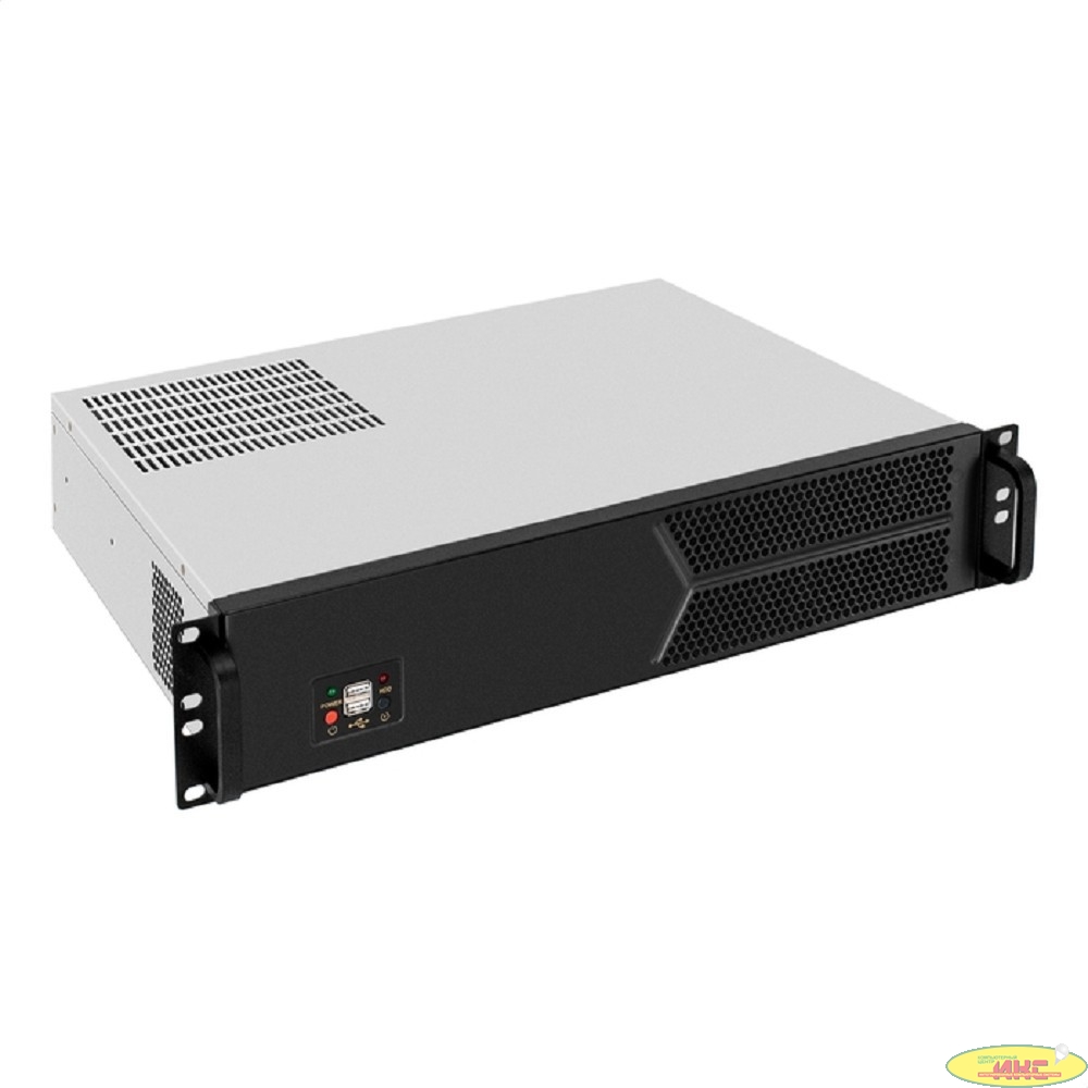 Exegate EX298439RUS Серверный корпус ExeGate Pro 2U330-03 <RM 19", высота 2U, глубина 330, БП 1000PPH-SE, 2*USB>
