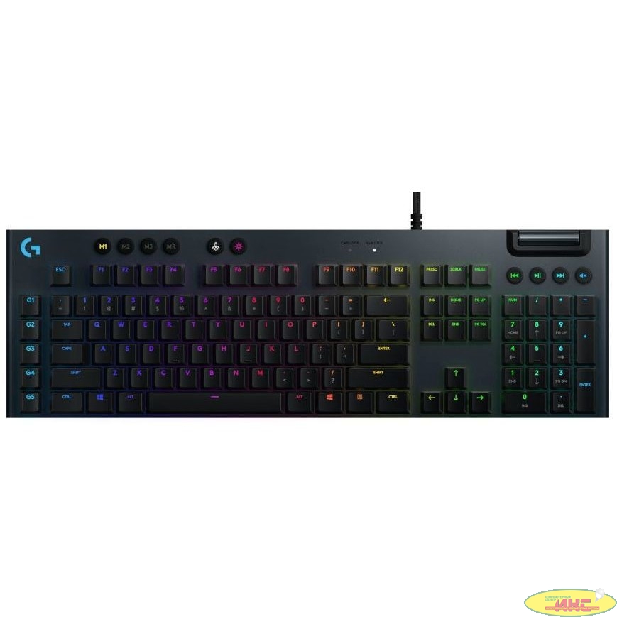 Клавиатура игровая механическая Logitech G815 carbon GL Tactile (920-008991)