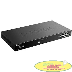 D-Link DWC-2000/A1A/A2A PROJ Беспроводной контроллер с 4 комбо-портами 100/1000Base-T/SFP, 2 USB-портами и 1 слотом расширения