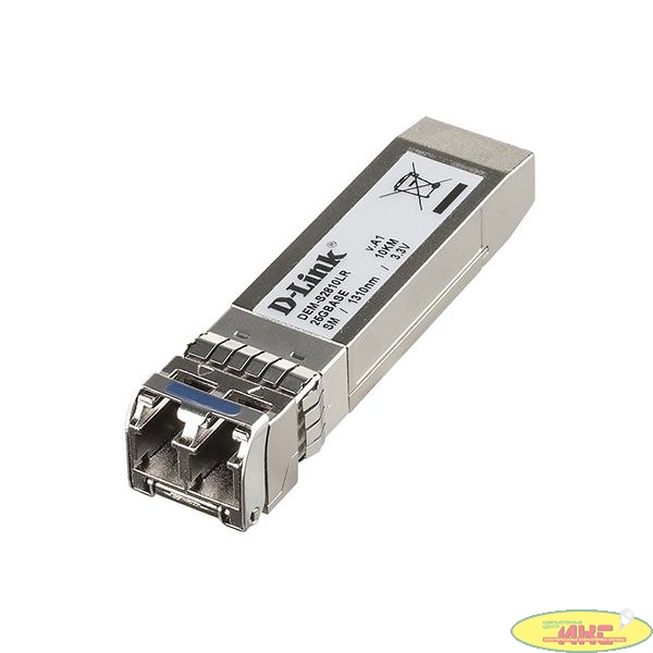 D-Link DEM-S2810LR/A1A Трансивер SFP28 с 1 портом 25GBase-LR для одномодового оптического кабеля (до 10 км)