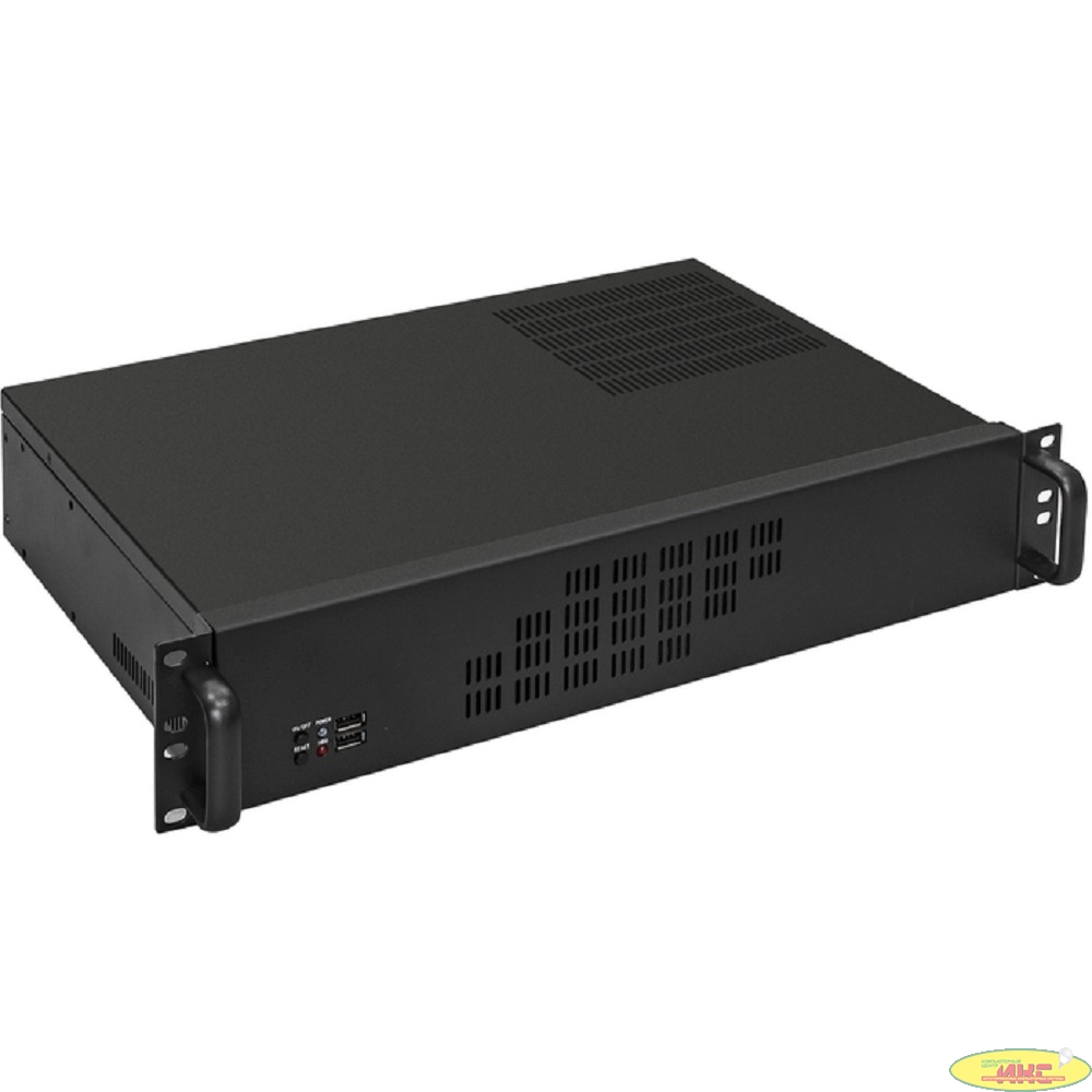 Exegate EX297712RUS Серверный корпус ExeGate Pro 2U300-04 <RM 19", высота 2U, глубина 300, БП 1000PPH-SE, USB>