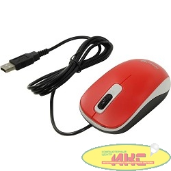 Genius DX-110 Red USB, Мышь оптическая, 1000 dpi, 3 кнопки [31010116104]