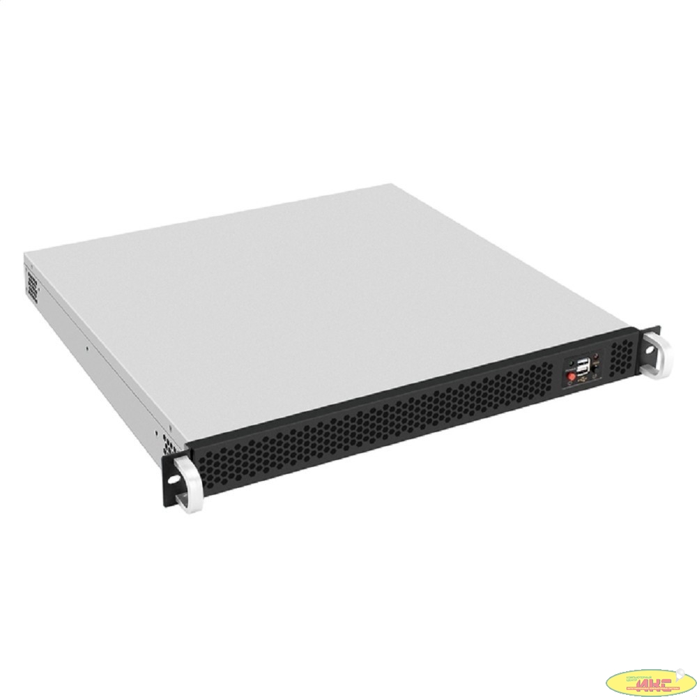 Exegate EX297136RUS Серверный корпус ExeGate Pro 1U430-02 <RM 19", высота 1U, глубина 430, БП 1U-800ADS, USB>