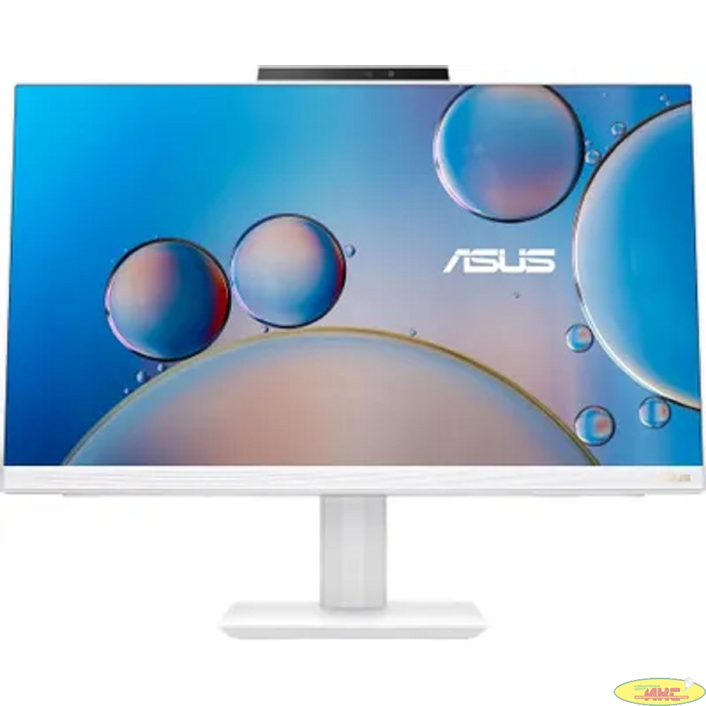 Моноблок/ ASUS A5402WVA-WPC0080   23.8"(1920x1080 (матовый) WVA)/Intel Core i7 1360P(2.2Ghz)/16384Mb/1024PCISSDGb/noDVD/Int:Intel UHD Graphics/Cam/BT/WiFi/war 1y/7.2kg/White/DOS + фикс ножка, VESA, бе