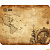 Коврик для мыши Cactus Vintage map 250x200x3мм (CS-MP-D10S)