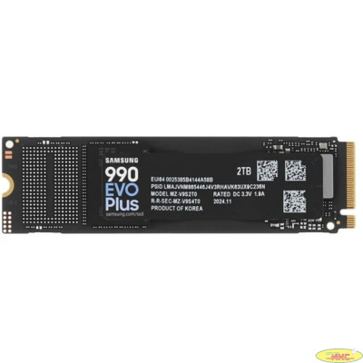 Samsung SSD 2Tb 990 EVO Plus M.2 MZ-V9S2T0BW NVMe 2.0, PCIe 4.0 x4, V-NAND TLC
