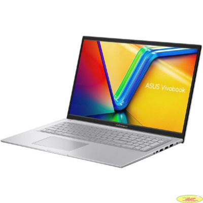 ASUS VivoBook 17 X1704V-AU482 [90NB10V1-M00H60] Silver 17.3" {FHD i5-1335U/16GB/SSD512GB/Intel Iris Xe/FingerPrint/Backlit/DOS}