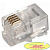 Proconnect (05-1001-3) Джек телефонный  4P4C (100 шт.)