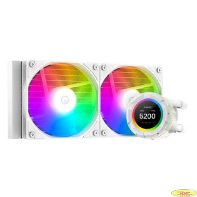 Система водяного охлаждения ID-Cooling SL240 XE White 1150/1155/1151/1200/1700/2011/2066, AM4/AM5