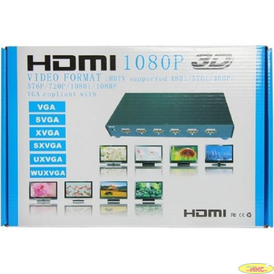 Rexant (17-6911) Переключатель HDMI 3 х 1, металл 