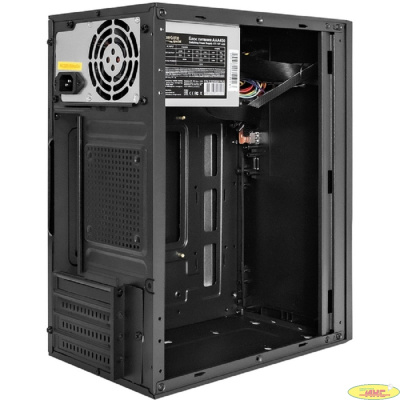 Exegate EX298006RUS Корпус Minitower BAA-308U2-AAA400 (mATX, БП AAA400 с вент. 8см, 1*USB+2*USB3.0, HD Audio, черный)
