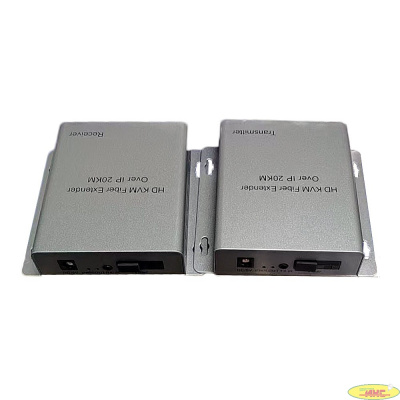 ORIENT VE065F, HDMI Fiber IP KVM Extender (Tx+Rx), HDMI+USB удлинитель до 20 км по оптическому кабелю, HDMI 1.4, 1080p@60Hz, (33327)
