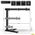 Exegate EX297364RUS Настольная подставка ExeGate EDM2-3210-11D (для для двух мониторов 15"-32", VESA 75x75, 100x100, макс. нагрузка на один кронштейн 10 кг, наклон -90°/+90°, поворот -90°/+90°, регули