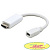 Cablexpert Переходник miniDisplayPort - HDMI , 20F/19M, длина 10см, белый (A-mDPF-HDMIM-001-W)