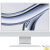 Apple iMac 24 2023 [Z19D0019T] (КЛАВ.РУС.ГРАВ.) Silver 24" Retina 4.5K {Apple M3 8C CPU 10C GPU/16GB/512GB SSD/Ethernet/без переходника на EU арт.11007065}