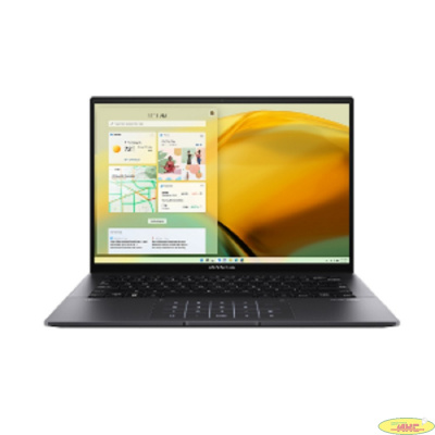 ASUS Zenbook 14 UM3402YA-KP783W [90NB0W95-M01LL0] Jade Black 14" {2560x1600  Ryzen 5 7430U(2.3Ghz)/8192Mb/512PCISSDGb/noDVD/Int:AMD Radeon/Win11Home + NumberPad; алюм кор}