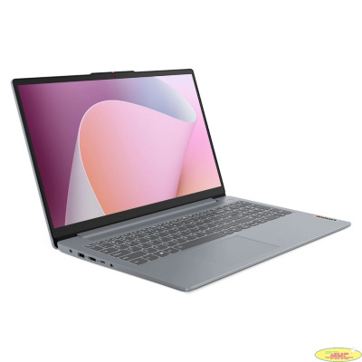 Ноутбук Lenovo IdeaPad Slim 3 15ABR8 Ryzen 7 7730U 16Gb SSD512Gb AMD Radeon 15.6" TN FHD (1920x1080) noOS grey WiFi BT Cam (82XM00EYIN)